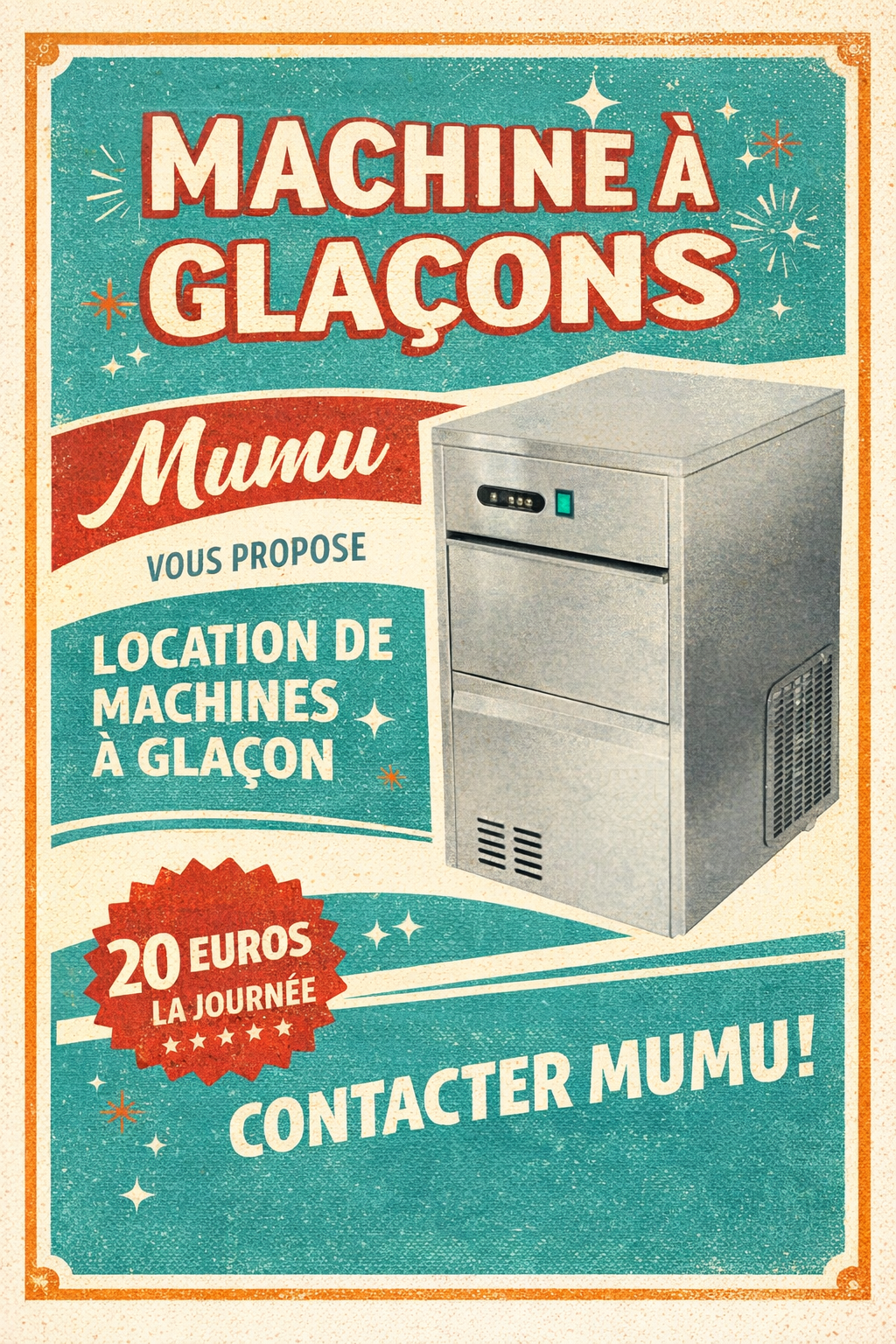 Machine à glaçons